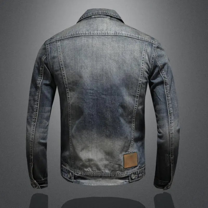 Veste en Jean Rétro pour Hommes - Modèle Carl